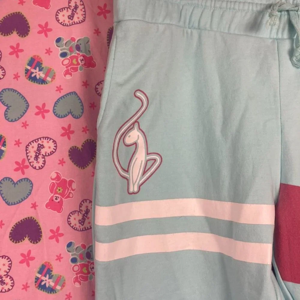 ❌SOLD❌ Baby Phat aqua and pink logo joggers sweatpants - Picture 4 of 5